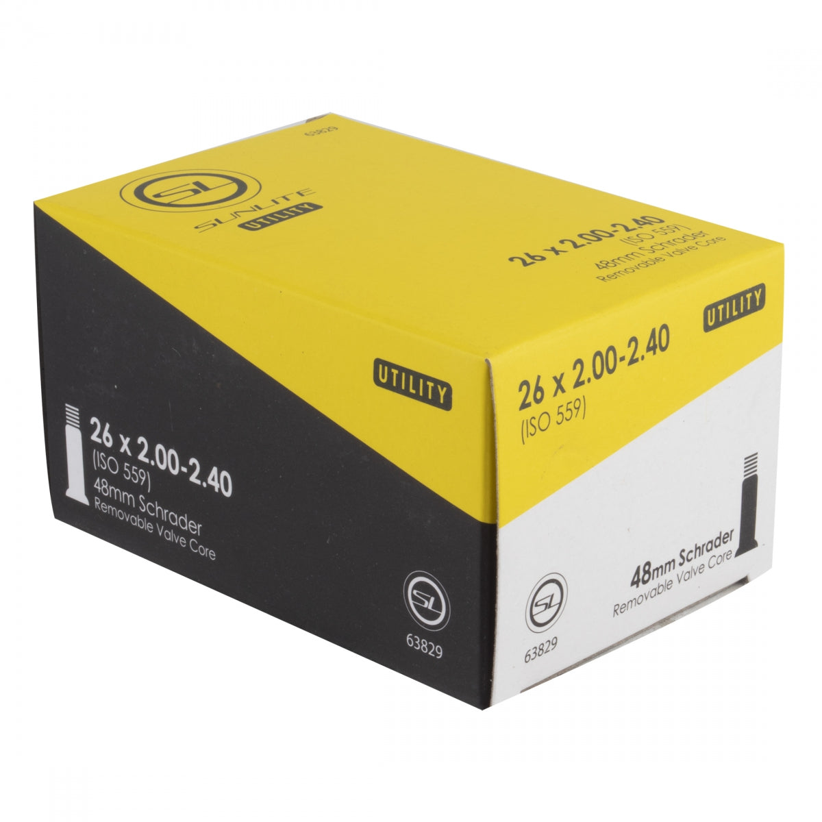 Sunlite Utili-T 26in / 27.5in / 29in Schrader Tube