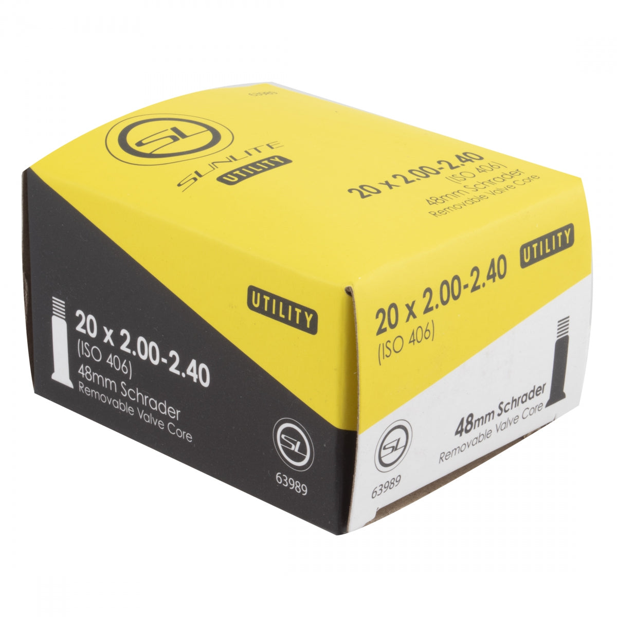 Sunlite Utili-T 20in Schrader Tube